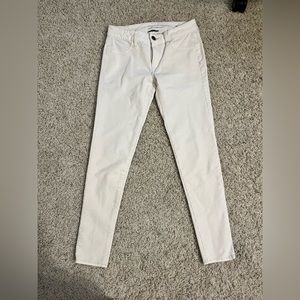 American Eagle size 4 “360 super stretch” cream corduroy pants